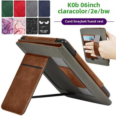 KOBO Clara Color 2E BW 6 Inch Ebook Cover with Handheld Stand Protective Case for Ereader
