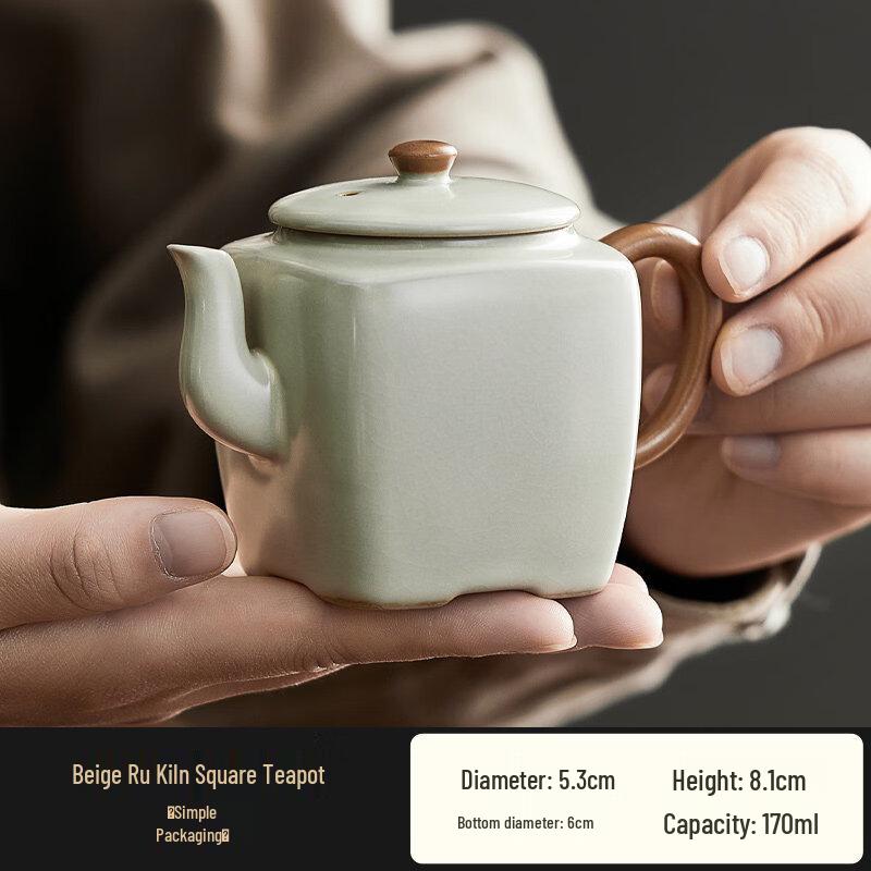 ZISIZ Ru Kiln Xishi Ceramic Teapot