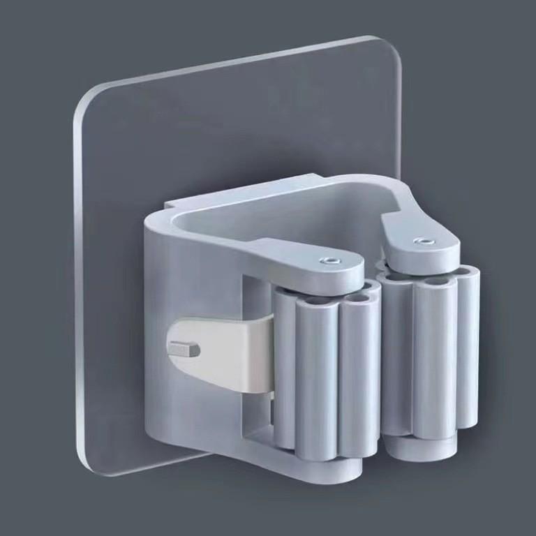 Seamless Strong Mop and Broom Holder for Bathroom
