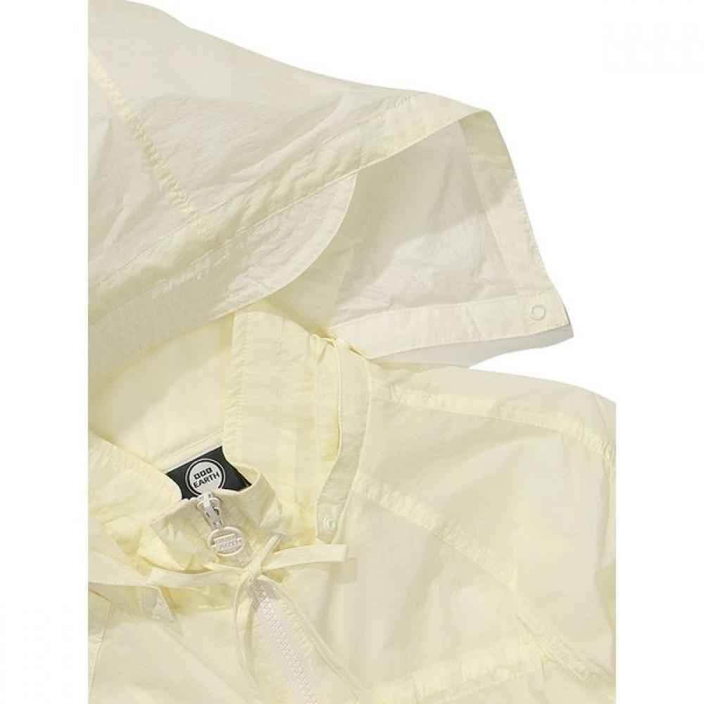 Bbc Earth Women Crop Jacket Shearing String  Ivory 