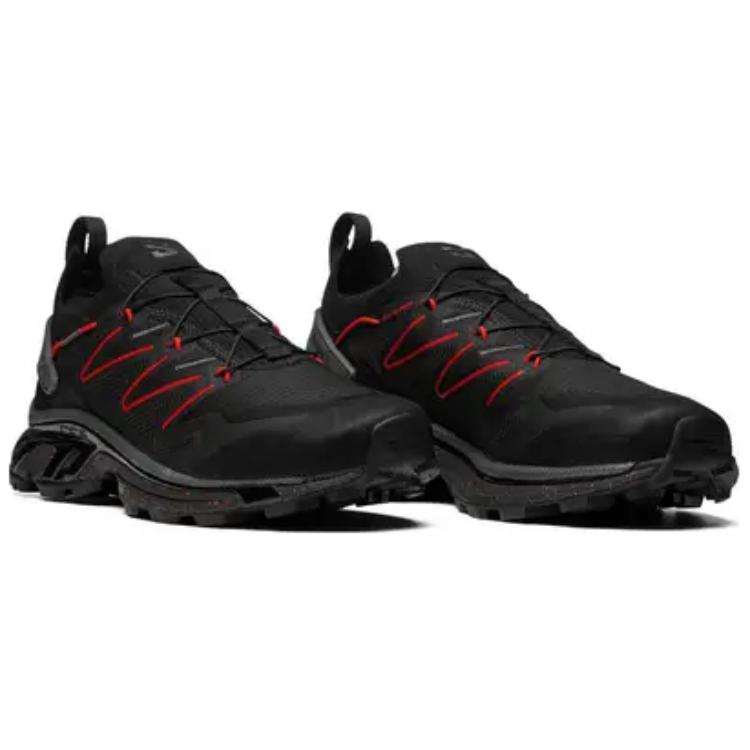 SALOMON XT-Rush 2 Black Fiery Red Men Sneakers Magnet L47137100