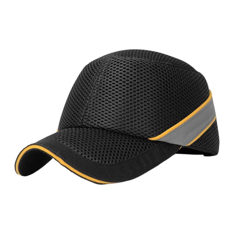 Stoßdämpfende Schutzmütze Baseballkappe Industrielle ABS-Schutzmütze Bequem für Bauarbeiter und Bauleiter