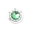 Round 12-Side Diamond Handbag Hook - Multi-Color Metal Hanger