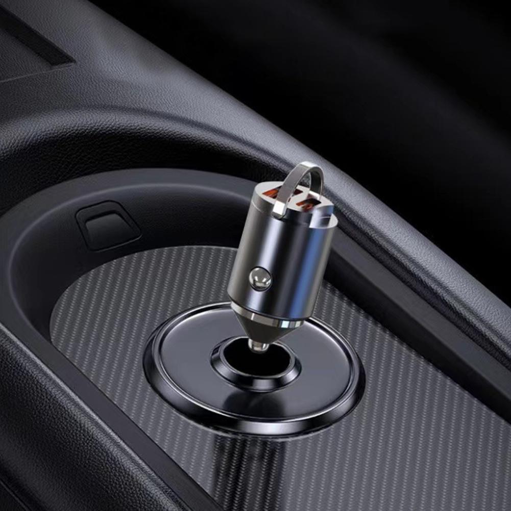 Mini Car Charger USB Type C Car Phone Charger Fast Charging For IPhone Quick Charge Adapter For Xiaomi