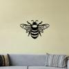 3D Metal Bumble Bee Wall Art, Handmade Insect Decor for Porch, Garden, Farmhouse Living Room