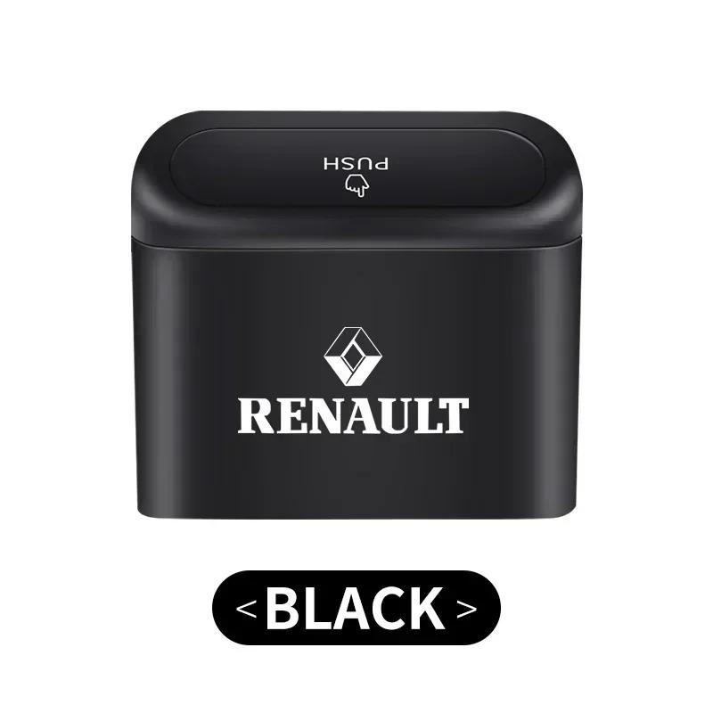 

2026 Hot For Renault Hub Caps For Renault Trafic Clio Laguna 2 Megane 2 3 Duster Logan Captur koleos Accessories Car Trash Bin червоний