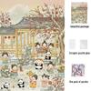 1,000-Piece Cute Healing Jigsaw Puzzle: Adult High-Difficulty Decompression Toy, Educational Gift for Girls