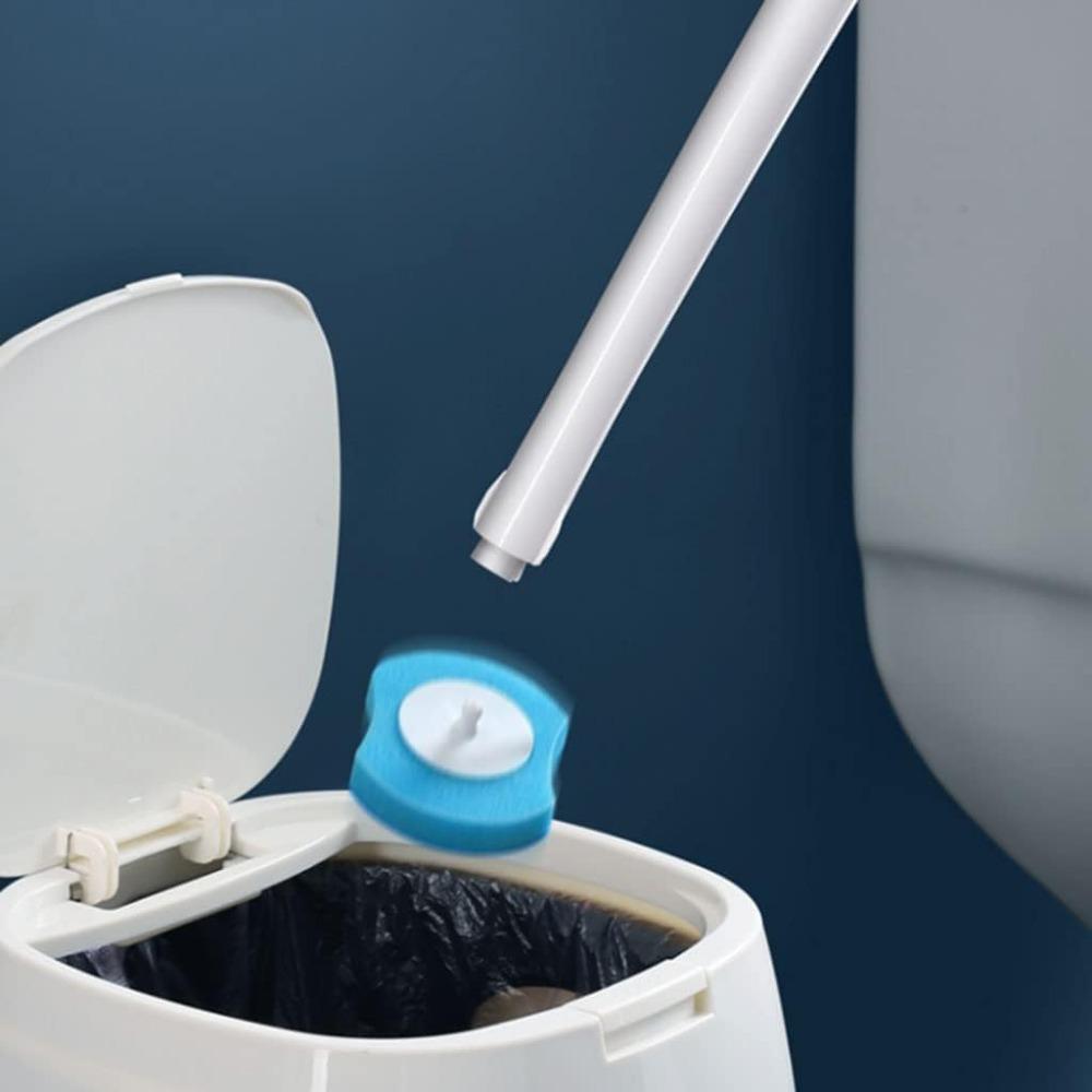 Einweg-Toilettenbürstenköpfe mit 3 Duftoptionen - Austauschbares Reinigungswerkzeug für Haushaltsbäder