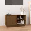 Day and Night - Day and Night TV Cabinet Solid Pine Wood Honey Brown 70x34x40 Cm