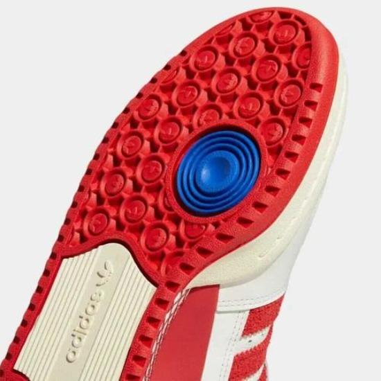 adidas Forum 84 High Cloud White Team Power Red GY6972 Men's Size