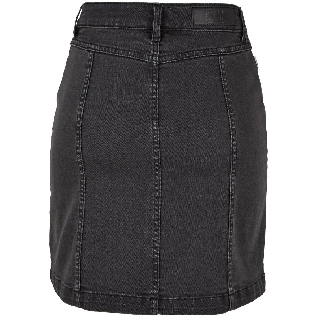 Urban Classics Womens/Ladies Button Denim Stretch Skirt