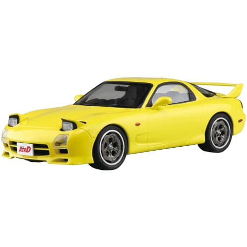 Aoshima Bunka Kyozai (AOSHIMA) Initial D No. 18 Keisuke Takahashi FD3S RX-7 Vol. 18 SSR Battle Specification 1/24 Scale Plastic Model Kit, Molded in C