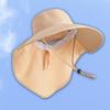 Anti-UV Wide Brim Sun Hat 50+ UPF Women Bucket Hats Fashion Sun Protection Hat  Running