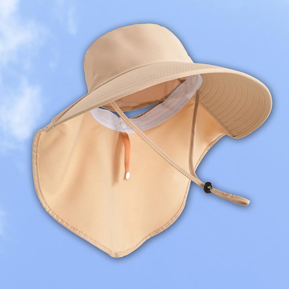 Anti-UV Wide Brim Sun Hat 50+ UPF Women Bucket Hats Fashion Sun Protection Hat Running