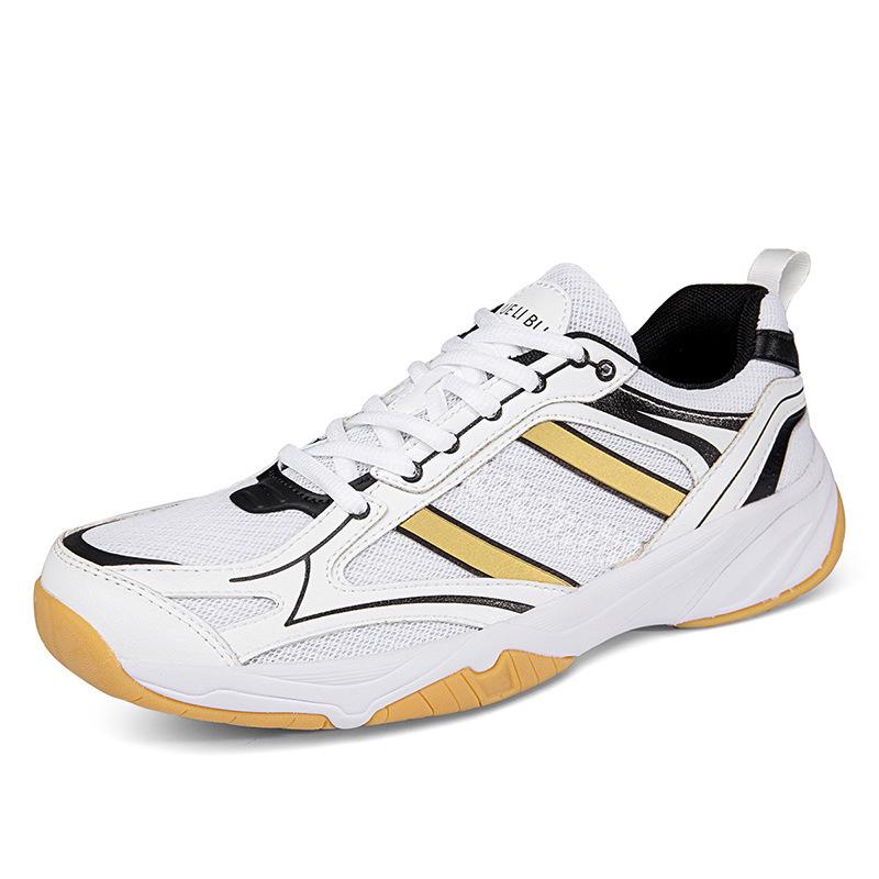 2021 new large size genuine badminton shoes fluorescent breathable training match tennis table tennis shoes sports shoes