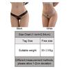 Women\'s Panties Sexy Low Rise Lingerie Thongs Female Underwear Fun Thong T-pants Bow Lace Breathable Briefs Elastic Underpants