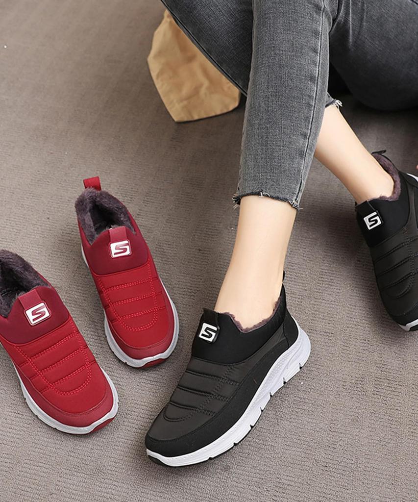 Doors Snow Shoes Warm and Winter Snow Boots with Fur Size Laces or No Fluffy No Snow School Office Cold Easy To Walk Comfortable Fur Size Women's