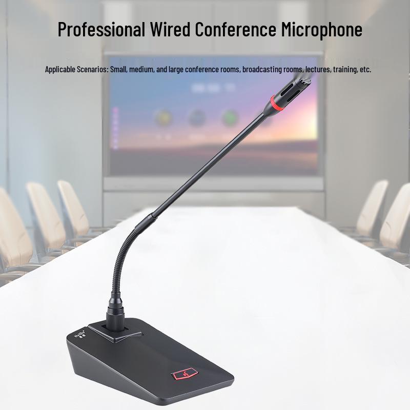HuiDu DK-306 Pro Wired Cardioid Gooseneck Condenser Conference Microphone
