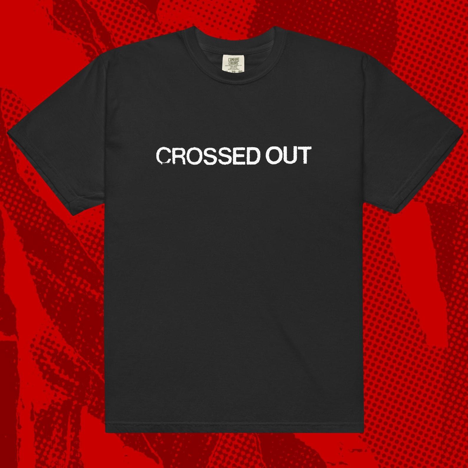 Crossed OuT-Shirt | Hardcore Powerviolence Infest Spazz Man Is The Bastard S