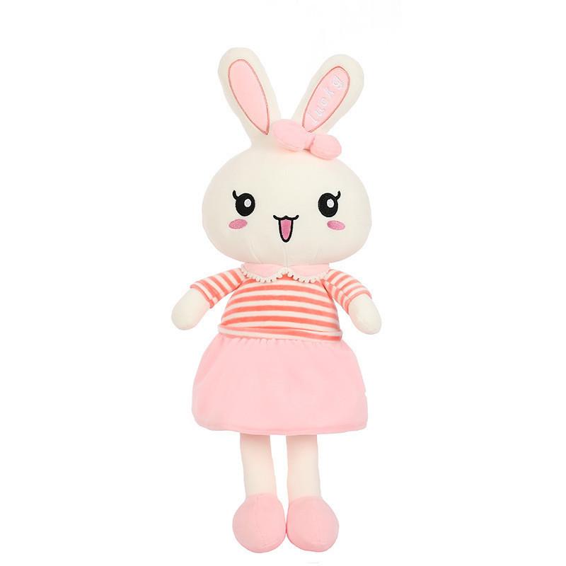 Adorable Sweet Couple Bunny Plush Toy Cuddly Rabbit Stuffed Animal Birthday Gift