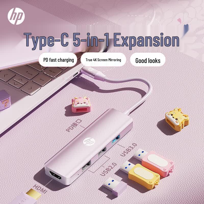 HP USB-C to HDMI 4K 100W PD Docking Station