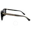 Gucci Graue Eckige Herren Sonnenbrille gg0381Sn 006 57