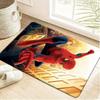 Marvel  Printed Doormat with Spider-Man Red Web Design - Suitable for Living Room, Bedroom, Game Room Carpet, Door Mat/Outdoor