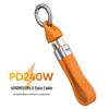 8K HD Video & 240W Fast Charging Keychain Cable with 40Gbps High-Speed Transmission