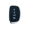 Geschikt voor Hyundai Yuedong Smart 4-knops Siliconen Sleuteletui Ix35 Zacht Rubberen Sleutelhoes Auto Afstandsbediening Beschermhoes