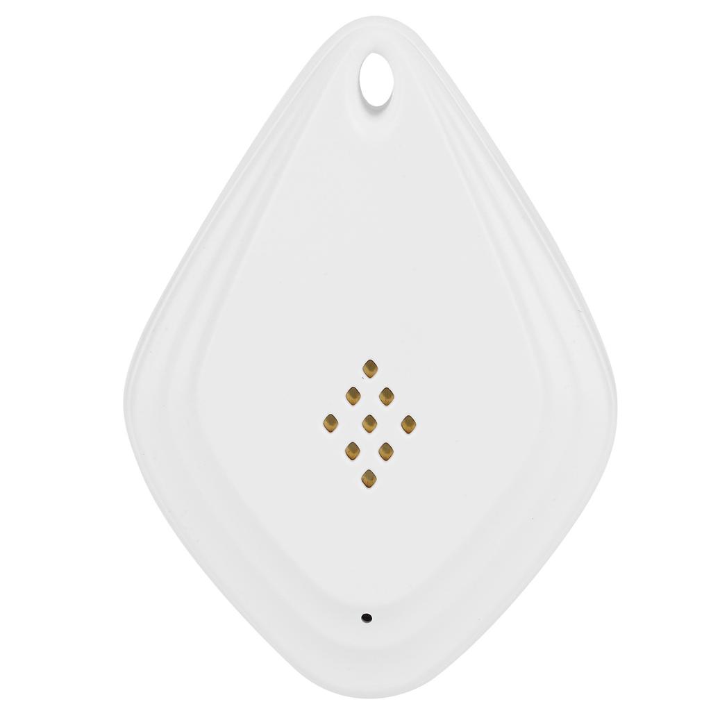 Přenosný Tichý Ultrazvukový Odpuzovač Komárů Zabiják USB Odpuzovač Hmyzu se Závěsným Hákem Bílý