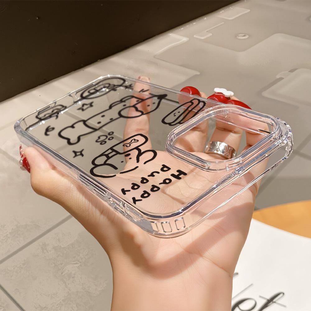 Acrylic Phone Case for iPhone 11 12 13 14 Pro 12 14 16 Pro Max for Samsung A16 A36 A56 S24 FE High-quality Painted Anti-fall Mobile Phone Case