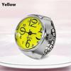 1 Pc Women Men Fashion Mini Ring Watch Vintage Personalized Quartz Finger Watch Rings Jewelry Gifts Accessories