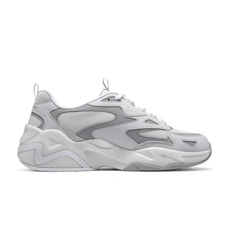 Skechers DLites Hyper Burst Sneaker 'Grey White' Women's 896259-WGY