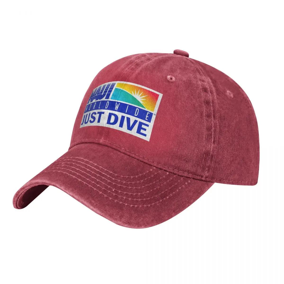 NAUI The Difinition Of Diving Baseball Caps Snapback Washed Denim Hats Casquette Sports Baseball Cowboy Hat for Unisex Women One Size
