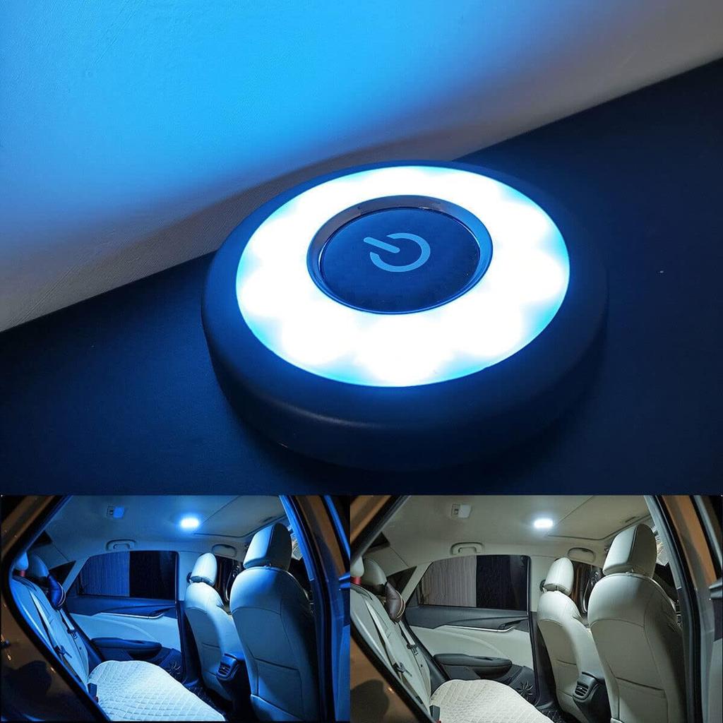 KAGOR Car Ceiling Lights Interior Roof Light USB Rechargeable LED Car Interior Dome Light Bright Multi-Function For Vehicle RV Camping Bedroom