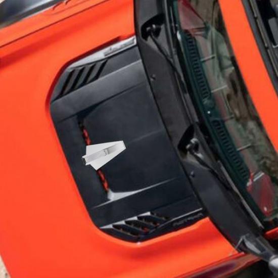 Хромированная ABS Декоративная Накладка на Капот для -2025 Ford Bronco Raptor