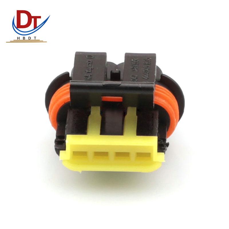 DJ7044B-1.8-21 Automotive Wiring Harness Connector 444046-1 Plastic Socket Housing DJ7044B-1.8-21 Housing