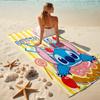 1Pc Stitch'S Sweet Celebration Beach Towel, Quick Dry, Multi-Use for Beach Pool Gym Yoga Home Travel, Christmas, Halloween, Xmas Gift M928618