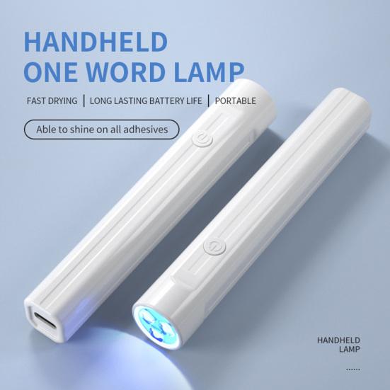 

Portable Handheld Grip Lamp Gel Quick Even Nail Drying Comfortable Mini Size Nail Lamp Professional