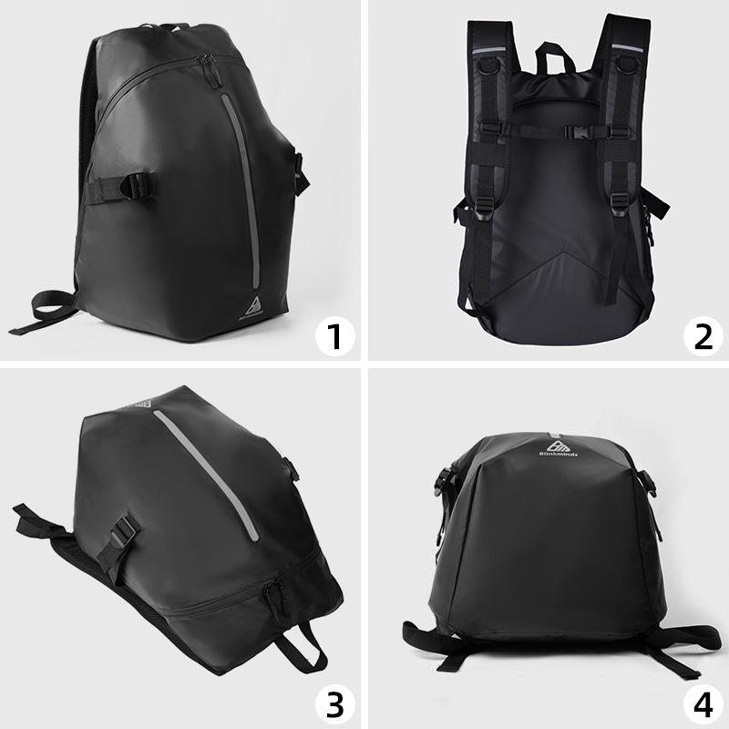 Multifunktionaler wasserabweisender Motorradrucksack für Helm, Pendeln, Fahren und Laptopaufbewahrung