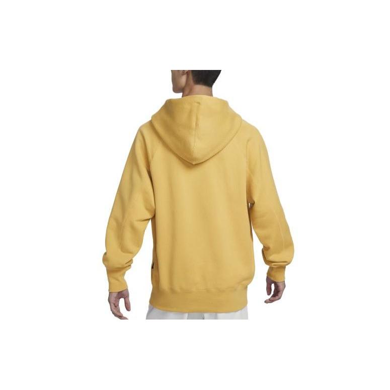 Nike Sweatshirts Men's Wheat Gold Hooded Moderate Regular DV9778-725