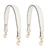 Detachable Purse Strap with Short Carry Shape, Swivel Clasps, and PU Leather Look for Bag Repair and Daily Use