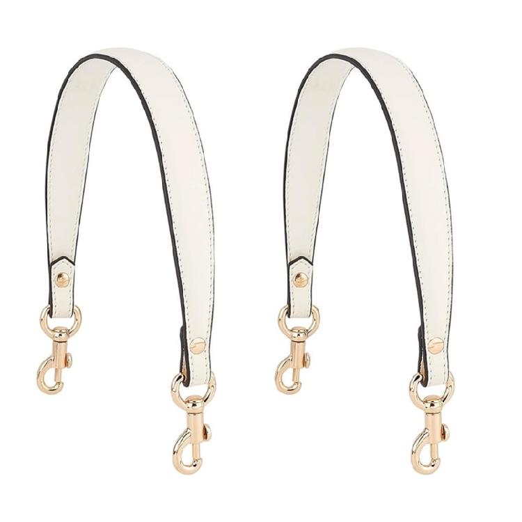 Detachable Purse Strap with Short Carry Shape, Swivel Clasps, and PU Leather Look for Bag Repair and Daily Use
