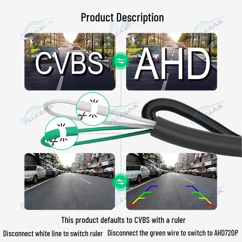 HD Backup Camera for 1999-2007 Chevy Silverado/GMC Sierra Trunk