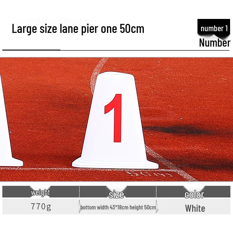 ABS Athletic Track Lane Marker