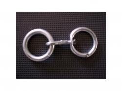 4MM GALVANIZED SWIVEL WITH RING - 4 COLOR ZN