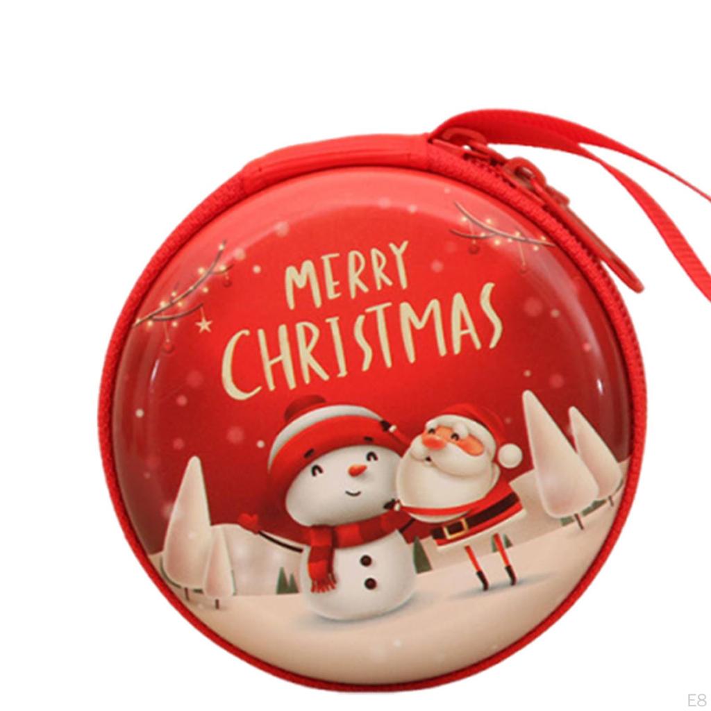 Christmas Purse ,Mini Wallet Cartoon ,Fashionable Compact Change Pouch Small Jewelry Trinkets