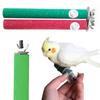 Pet Parrot Budgie Chew Bite Paw Grinding Rod Toy Bird Cage Play Stand Perches