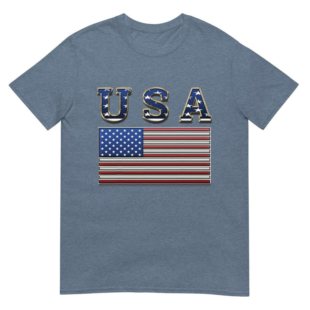 Usa American Flag United States Us Patriotic Tshirt