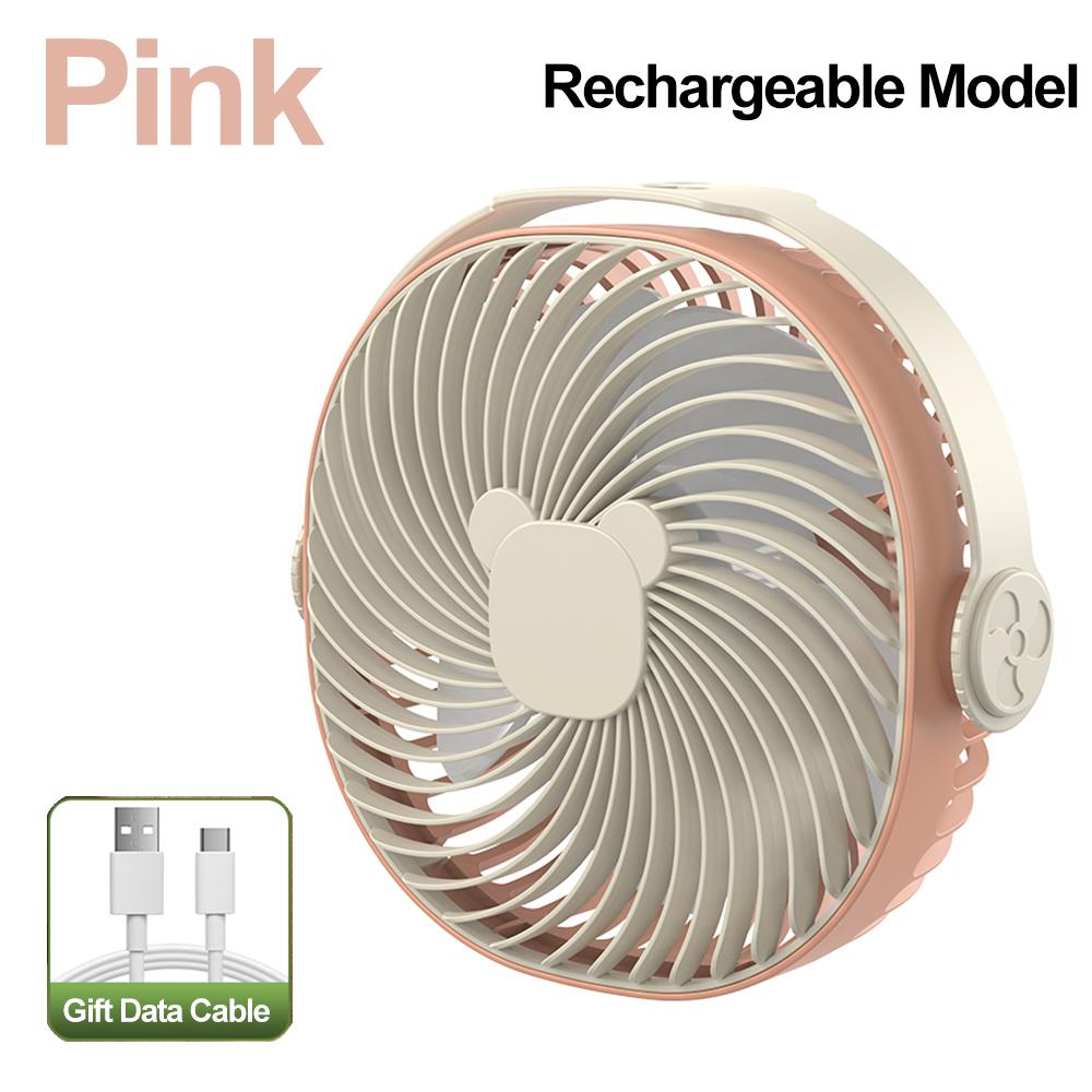 

Household Circulating Small Fan Desktop Silent Portable Wall-mounted Fill-in Light Fan Outdoor Camping Electric Fan